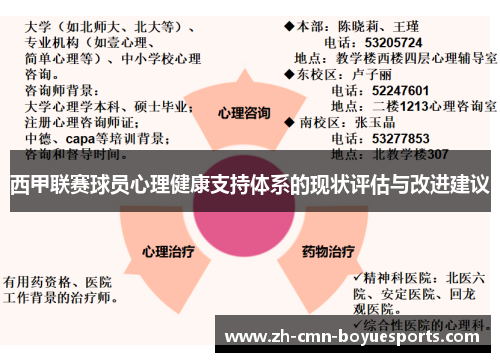 西甲联赛球员心理健康支持体系的现状评估与改进建议